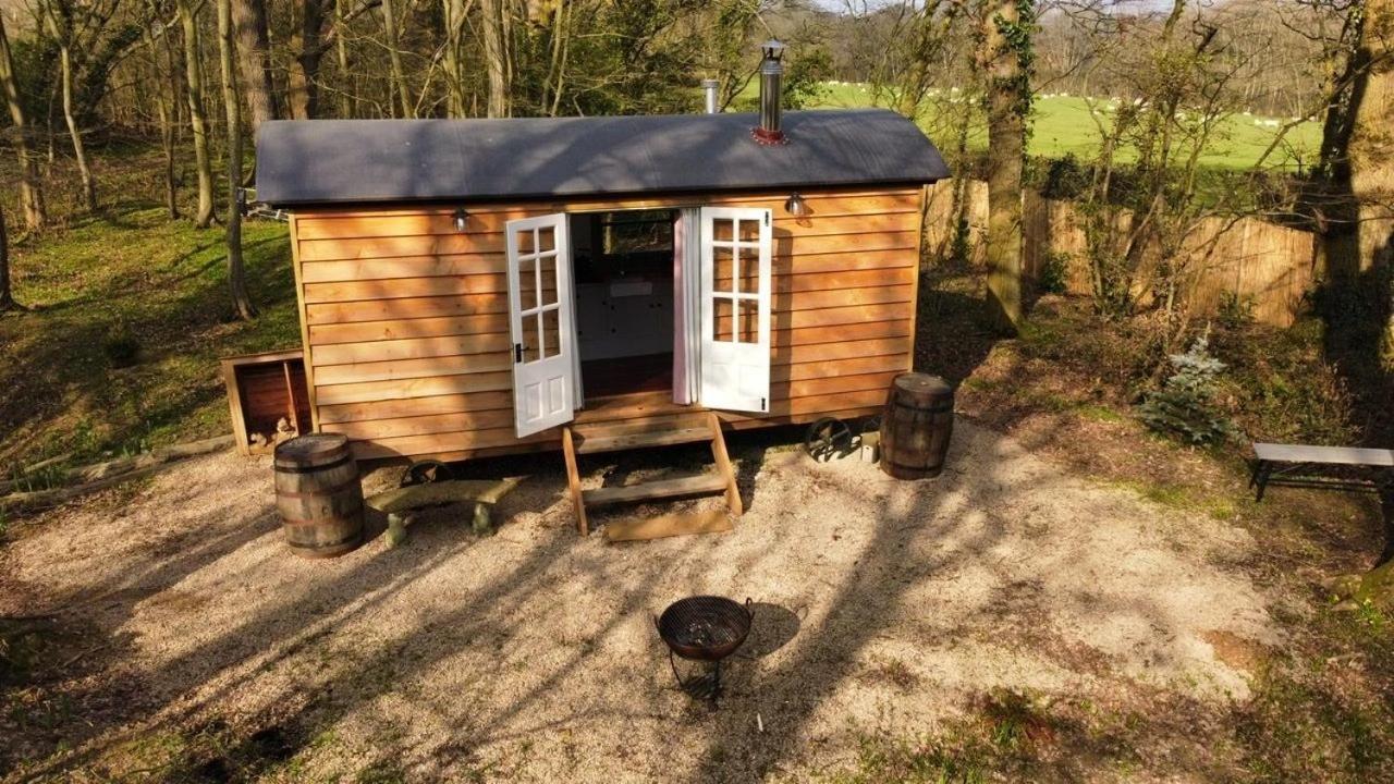 Bluebell Shepherds Hut Rolvenden Exteriör bild